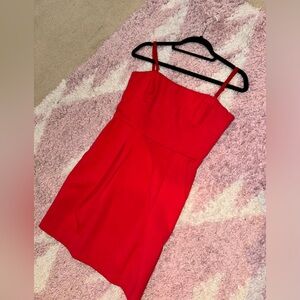 BCBG red dress